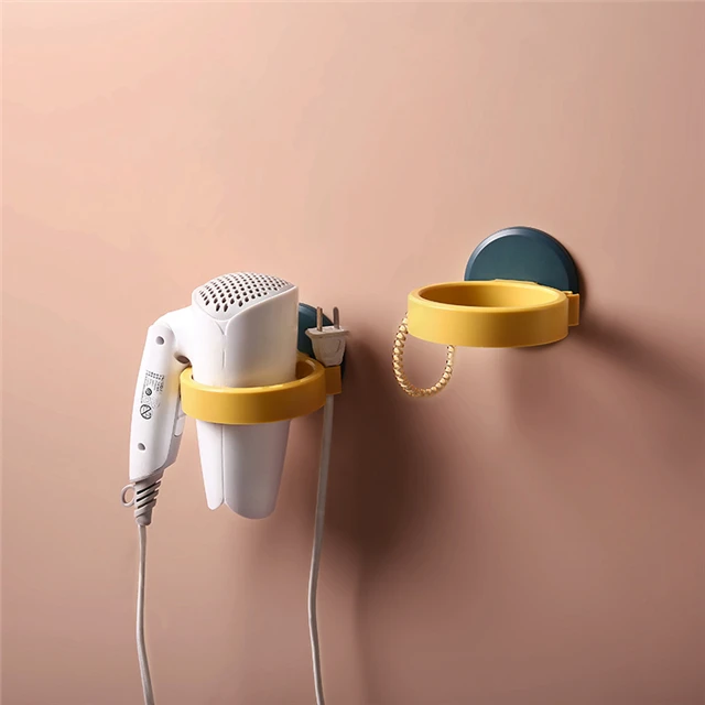 Waterproof Bathroom Wall Hanging Racks Hair Dryer Holders Household Storage Tools, Yellow,white,black
Waterproof Bathroom Wall Hanging Racks Hair Dryer Holders Household Storage Tools, Yellow,white,black