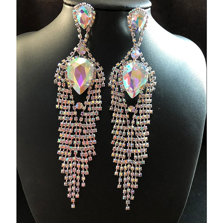 earrings ethnic style color exaggerated long tassel earrings jewelry nightclub fashion accessories earrings, Picture shows
earrings ethnic style color exaggerated long tassel earrings jewelry nightclub fashion accessories earrings, Picture shows