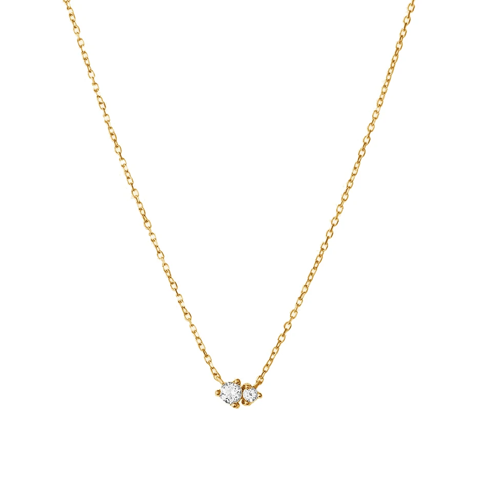new 925 sterling silver fashion personalized women jewelry 18k gold plated hue necklace with white cubic zircon
new 925 sterling silver fashion personalized women jewelry 18k gold plated hue necklace with white cubic zircon