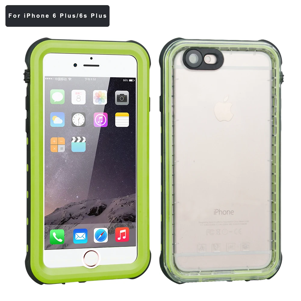 High Quality 360 Degree Full Transparent TPU Water proof Phone Case for iPhone 6 Plus
High Quality 360 Degree Full Transparent TPU Water proof Phone Case for iPhone 6 Plus