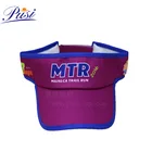 Wholesale Custom OEM high quality 100% cotton embroidery logo adjustable sun visor caps and hats accept paypal