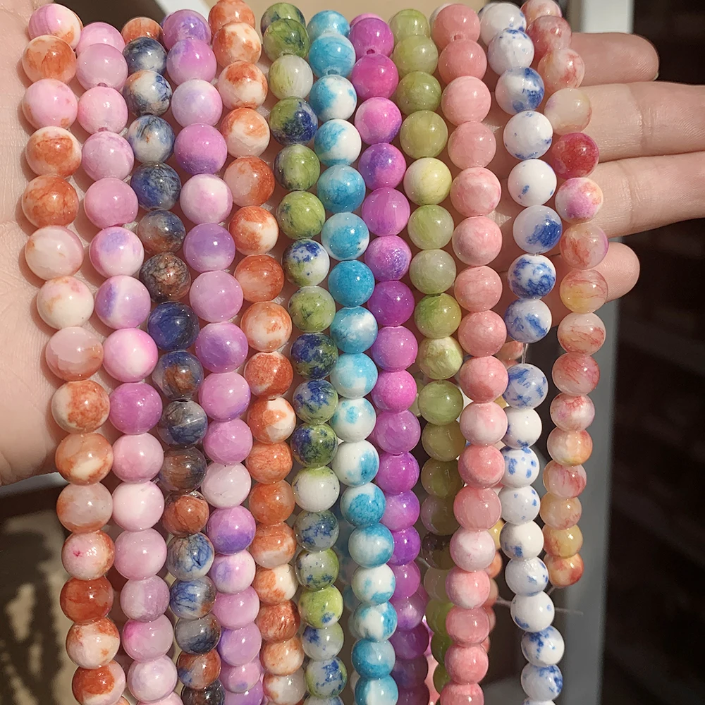 Wholesale Round 6/8/10mm Smooth Mixed Color Persian Jades Stone Beads for Jewelry Making Diy
Wholesale Round 6/8/10mm Smooth Mixed Color Persian Jades Stone Beads for Jewelry Making Diy
