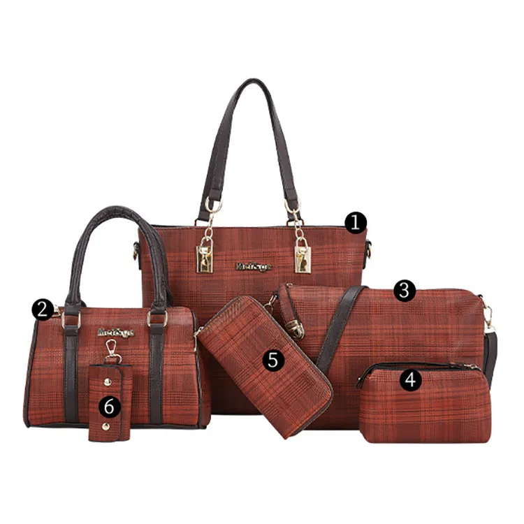 Shoulder bag Cross Body Clutch Purse Handbag Son-mother bag Six-piece Suit, Multicolor selection 
Shoulder bag Cross Body Clutch Purse Handbag Son-mother bag Six-piece Suit, Multicolor selection