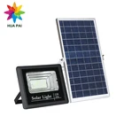 HUAPAI High Efficiency IP65 Waterproof 10W 25W 40W 60W 100W 200W 300W Rechargeable Solar Led Flood Light