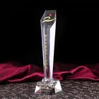 New style all crystal K9 Trophy of the champion sports championship prize transparent crystal base