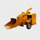 Wooden Blocks Shredder/ Scraps Wood Chipper Machine / Tree Branches Chipper Machine