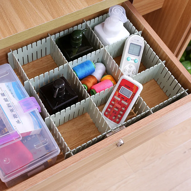 4-piece Drawer Divider Free Combination Classification Storage Plate Plastic Underwear Lattice Storage And Sorting Partition
4-piece Drawer Divider Free Combination Classification Storage Plate Plastic Underwear Lattice Storage And Sorting Partition