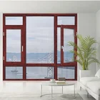 Environmental Protection Aluminum Casement Window Series Aluminium Alloy