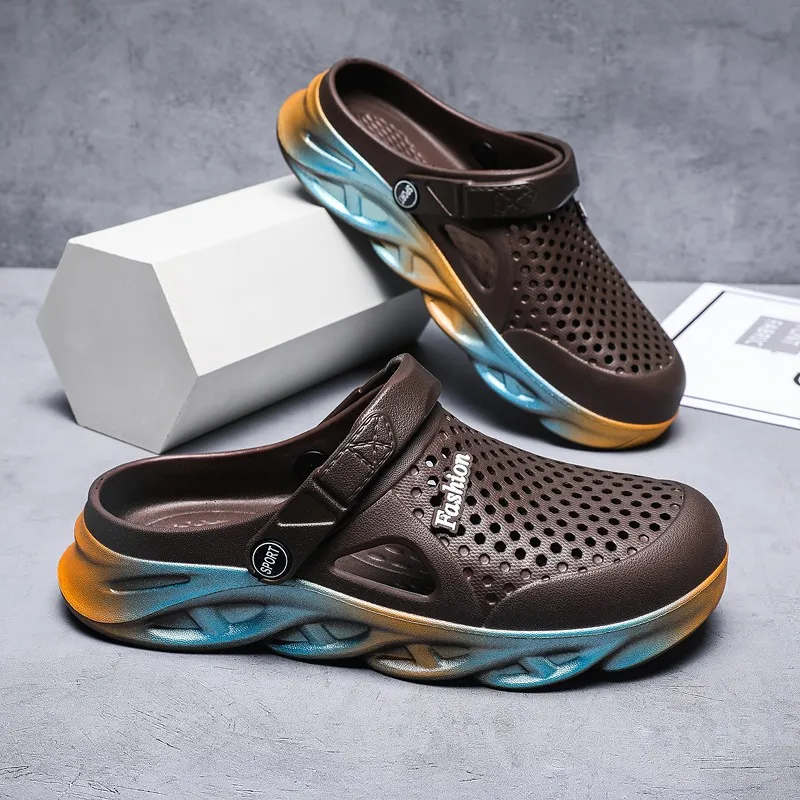 PDEP new arrival of sandals for men slipper outdoor eva size women and men slippers summer, Black ,yellow,white
PDEP new arrival of sandals for men slipper outdoor eva size women and men slippers summer, Black ,yellow,white