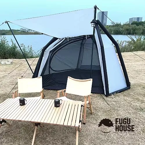 FUGU HOUSE 2-4 Person Quick Open Dome Tent Inflatable Camping Tent Portable Outdoor Air Tube Bell Tent
FUGU HOUSE 2-4 Person Quick Open Dome Tent Inflatable Camping Tent Portable Outdoor Air Tube Bell Tent