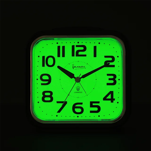 BM12401 CE ROHSoutstanding 8 hour luminous light lasting analog table & desk alarm clock, Black white silver blue or customize
BM12401 CE ROHSoutstanding 8 hour luminous light lasting analog table & desk alarm clock, Black white silver blue or customize
