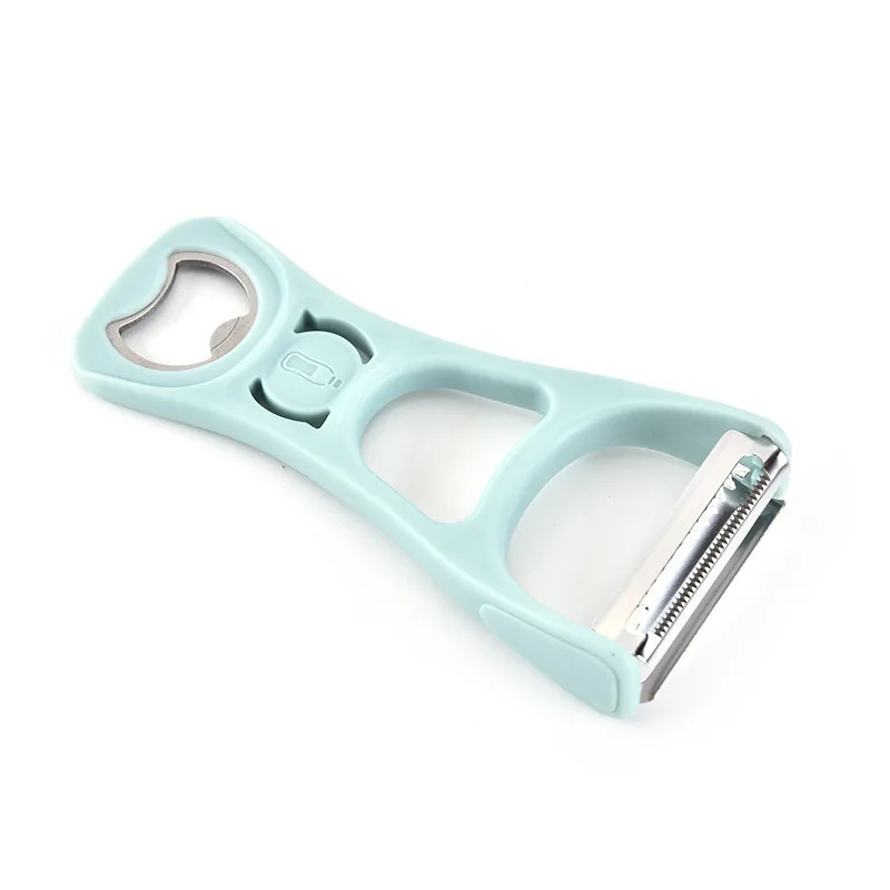 3 in 1 Vegetable Peeler Multifunction Peeler Plastic Creative Kitchen accessories portable Fruit Zester With bar opener, Customized
3 in 1 Vegetable Peeler Multifunction Peeler Plastic Creative Kitchen accessories portable Fruit Zester With bar opener, Customized
