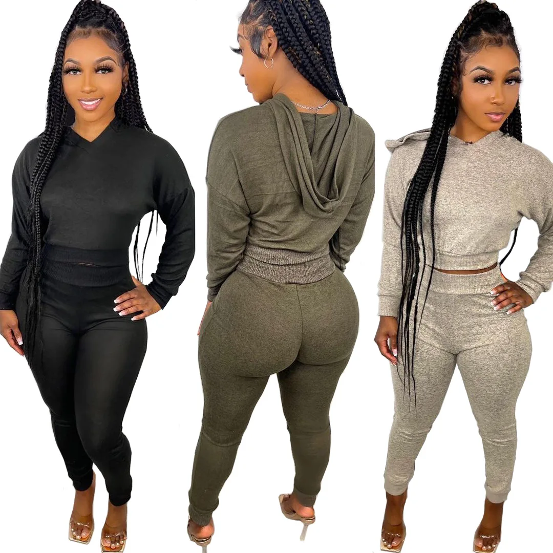 Women Fitted Jogging Suits Tracksuit for Women Cotton Thick 2 Piece Tracksuit Pullover Hooded Sweatshirt Winter Women Two Piece
Women Fitted Jogging Suits Tracksuit for Women Cotton Thick 2 Piece Tracksuit Pullover Hooded Sweatshirt Winter Women Two Piece