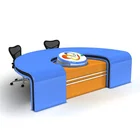 Top sale News Broadcast Station table modern Monitoring console Cctv