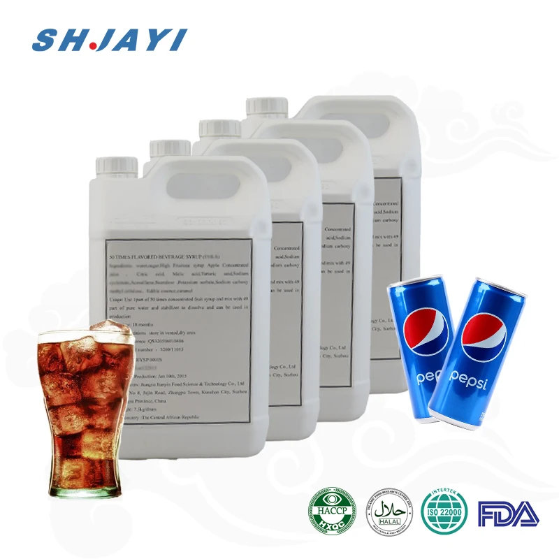 2020 hot sale concentrate carbonated drink 50 times csd syrup