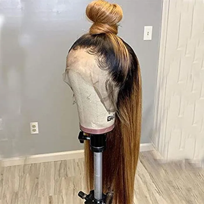 1B/27 Ombre Color Lace Front Wigs Human Hair for Women 150% Straight Brazilian Remy Hair Wigs Pre Plucked
1B/27 Ombre Color Lace Front Wigs Human Hair for Women 150% Straight Brazilian Remy Hair Wigs Pre Plucked