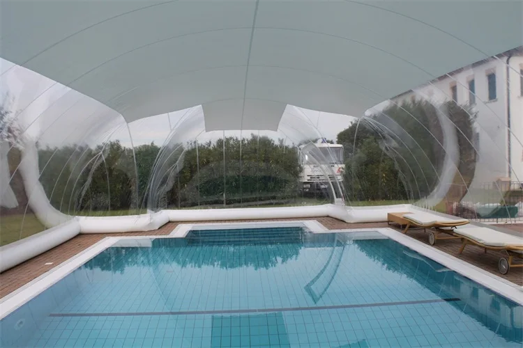 inflatable pool tent
