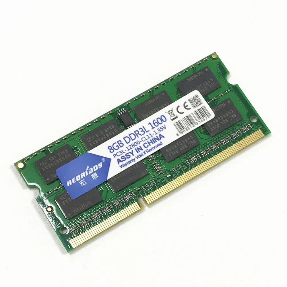 RAM 4GB 8GB 1333 1600 DDR3L Memory Ram Memoria sdram Laptop Notebook for Macbook Pro A1278 A1286 A1181 A1342 Memory, Green
RAM 4GB 8GB 1333 1600 DDR3L Memory Ram Memoria sdram Laptop Notebook for Macbook Pro A1278 A1286 A1181 A1342 Memory, Green