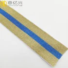 Brand logo customized woven elastic band for underwear undergarments and sportswear elastic ribbon jacquard