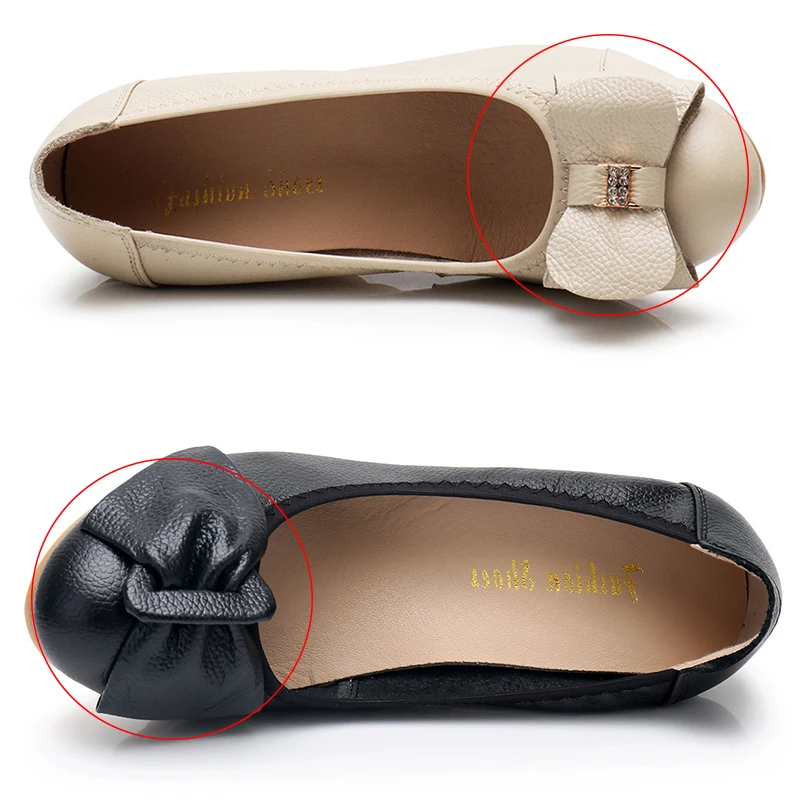 EOFK Wedges Platform Elegant Boat Shoes Slip-on Pumps Genuine Leather Woman Women's High Heels Shallow Lady
EOFK Wedges Platform Elegant Boat Shoes Slip-on Pumps Genuine Leather Woman Women's High Heels Shallow Lady
