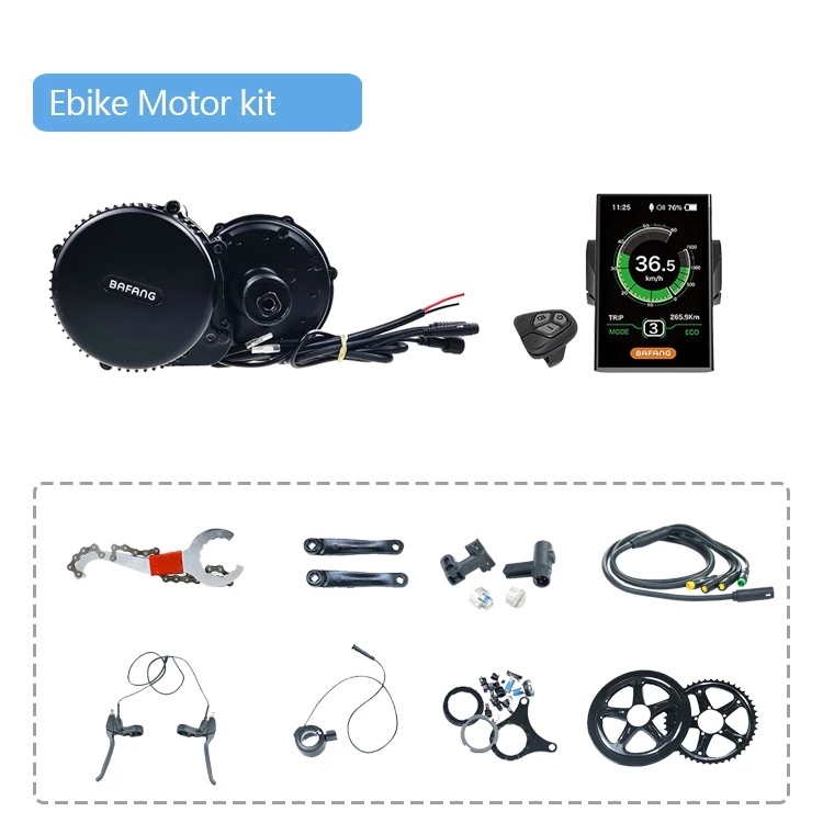 Bafang electric bike kit 250w BBS01B DPC-18 Display Mid Drive Motor Electric Bike Motor Kit
Bafang electric bike kit 250w BBS01B DPC-18 Display Mid Drive Motor Electric Bike Motor Kit