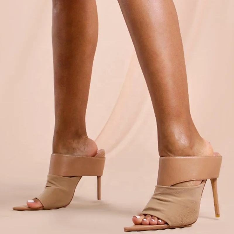2021 Creative Design Patchwork Women Dress Shoes Summer Fashion Sandals Slip On Thin High Heel Slipper Custom Big Size 10.5, Black,apricot
2021 Creative Design Patchwork Women Dress Shoes Summer Fashion Sandals Slip On Thin High Heel Slipper Custom Big Size 10.5, Black,apricot