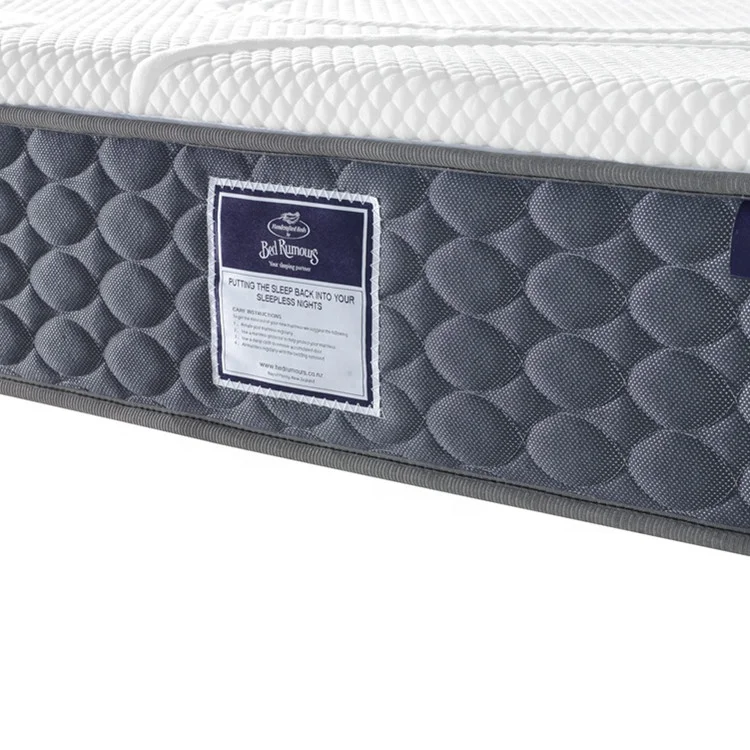 Foshan luxury 100% visible natural latex topper pocket spring sleeping sponge knock down mattress for bedroom ZH04 - Jozy Mattress | Jozy.net