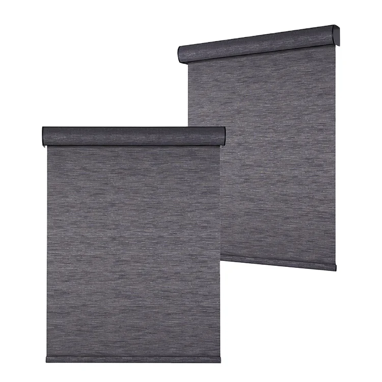 Minimalist Yarn Dye Polyester Arc Electric Motorized Blackout Roller Blinds For Windows
Minimalist Yarn Dye Polyester Arc Electric Motorized Blackout Roller Blinds For Windows