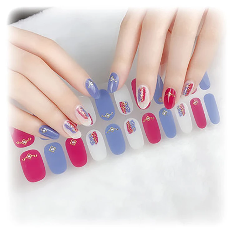 High-End 22 Stickers Korea Hot Selling 3D Diamond Nail Waterproof And Translucent Nail Stickers, Colorful
High-End 22 Stickers Korea Hot Selling 3D Diamond Nail Waterproof And Translucent Nail Stickers, Colorful