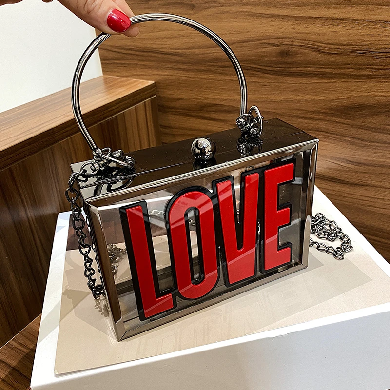 2022 Luxury handbags love letter women famous brands clear jelly handbags designer crossbody bags box women hand bags, White pink red
2022 Luxury handbags love letter women famous brands clear jelly handbags designer crossbody bags box women hand bags, White pink red