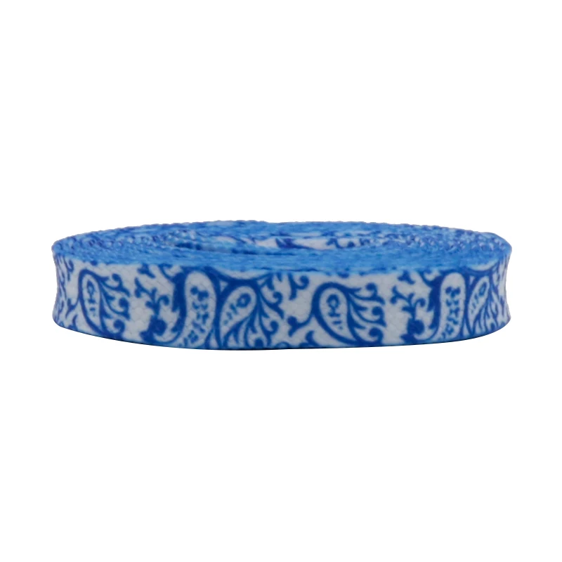 Weiou Fashion New Design Printed Blue Bandanna Flat Polyester Shoelaces Support Custom Color and Pattern For Casual Shoes
Weiou Fashion New Design Printed Blue Bandanna Flat Polyester Shoelaces Support Custom Color and Pattern For Casual Shoes