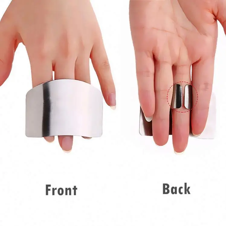 Smart Kitchen Accessories Stainless Steel Cutting Finger Hand Guard Protector Slice Shield New Design Kitchen Cooking Tool
Smart Kitchen Accessories Stainless Steel Cutting Finger Hand Guard Protector Slice Shield New Design Kitchen Cooking Tool