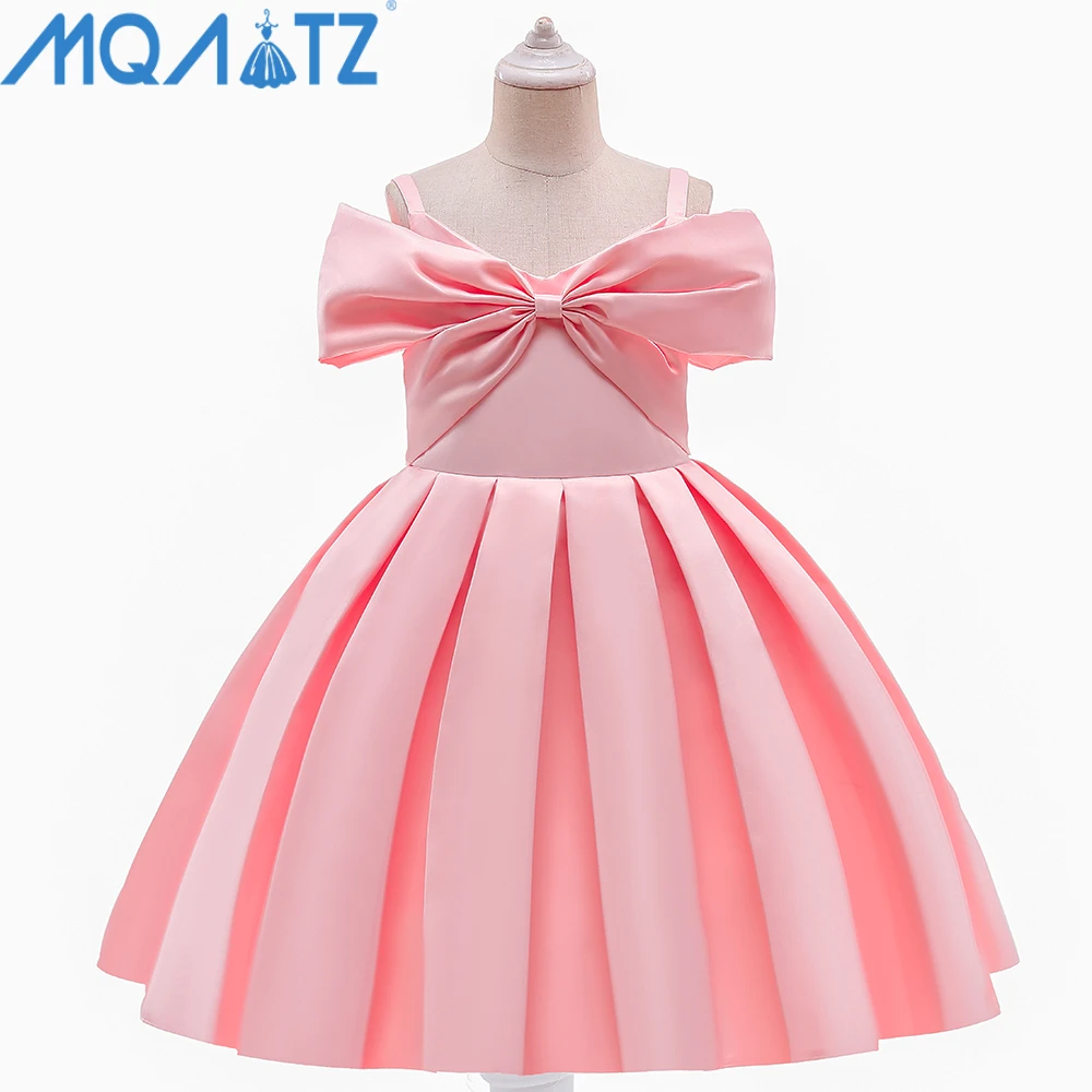 MQATZ 3-10years Off-shoulder Satin Baby Girls Wedding Ball Gown Dress Flower Girl Princess Dress
MQATZ 3-10years Off-shoulder Satin Baby Girls Wedding Ball Gown Dress Flower Girl Princess Dress