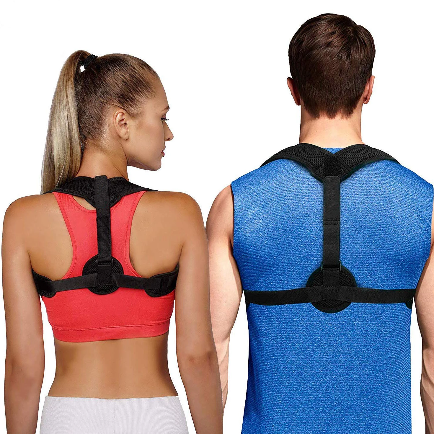 Custom Upper Back Brace Support Breathable Adjustable Posture Corrector for Women and Men, Black or customized
Custom Upper Back Brace Support Breathable Adjustable Posture Corrector for Women and Men, Black or customized