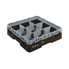 Moveable Plastic Glass Rack for Hotel Storage