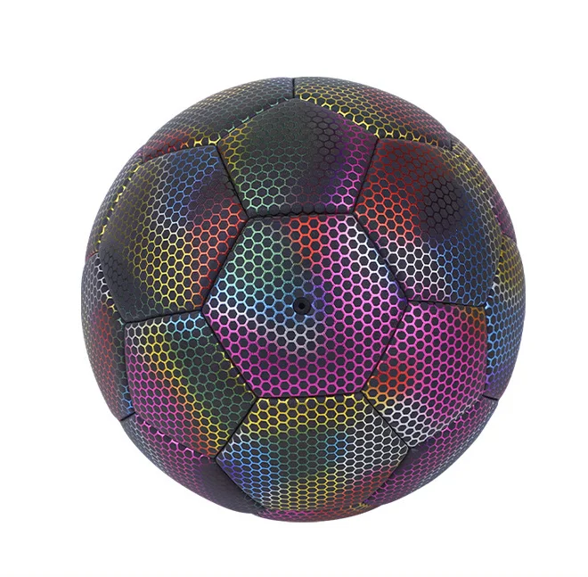 ActEarlier Custom Logo Size#5#4#3#2 Holographic Reflective Soccer Ball Football, Colorful
ActEarlier Custom Logo Size#5#4#3#2 Holographic Reflective Soccer Ball Football, Colorful