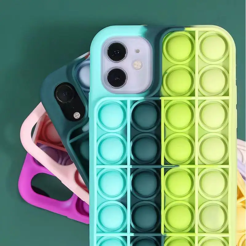Ladies Push bubble Pops Fidget Toys Creative Soft Silicone Rainbow For iphone 11 pro case
Ladies Push bubble Pops Fidget Toys Creative Soft Silicone Rainbow For iphone 11 pro case