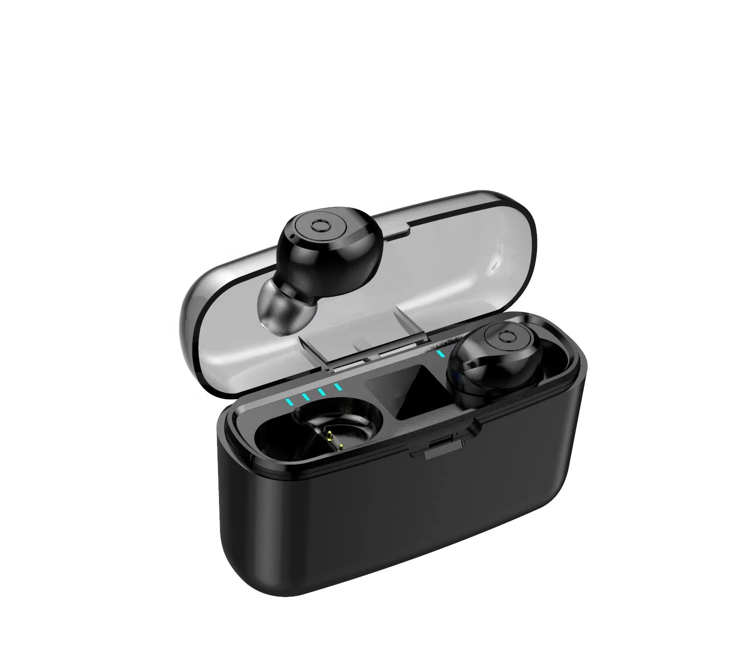 New Design TWS F9-2 Wireless Earphone V5.0 RTS In Stock Sport Earbuds Power Bank Charging Case, Black
New Design TWS F9-2 Wireless Earphone V5.0 RTS In Stock Sport Earbuds Power Bank Charging Case, Black