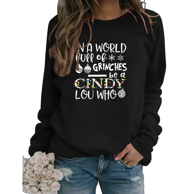 IN A WORLD FULL OF GRINCHES Amazon Hot Selling Women Jumper
IN A WORLD FULL OF GRINCHES Amazon Hot Selling Women Jumper