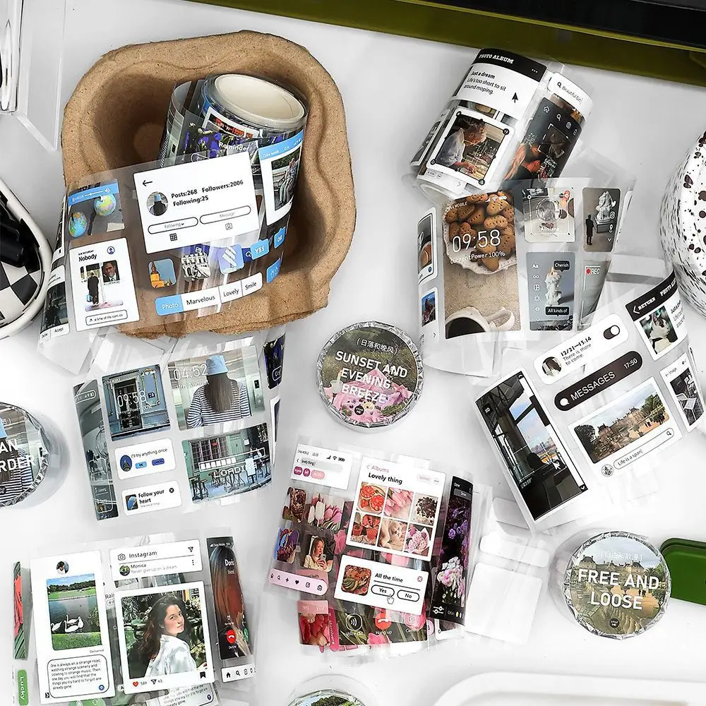 2M/Roll Adhesive-tape-Moments-Sharing-Series-Instagram-Art-Photography-Photos-DIY-Handnet-Base-Decoration-Stickers
2M/Roll Adhesive-tape-Moments-Sharing-Series-Instagram-Art-Photography-Photos-DIY-Handnet-Base-Decoration-Stickers