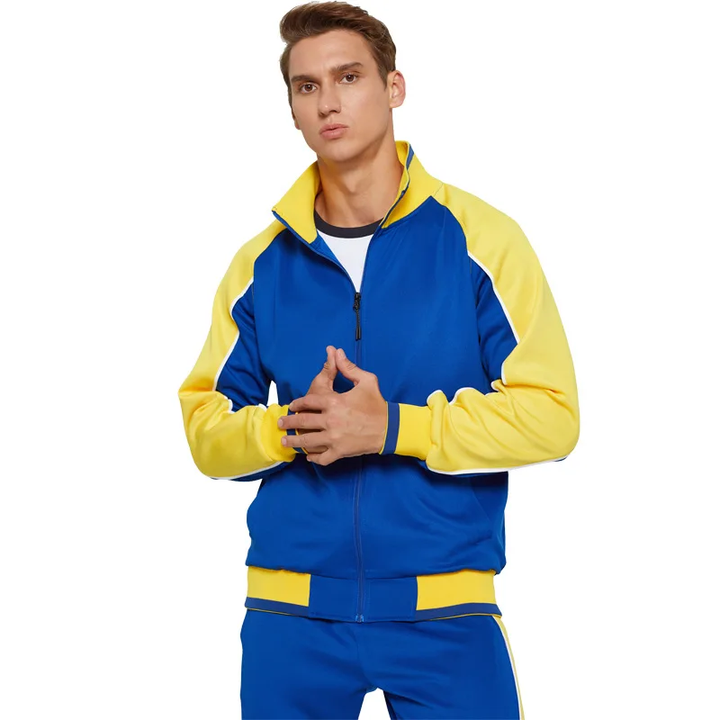 Winter Zipper Cardigan Jogging Tracksuit Contrast Color Simple Drawstring Big Pocket Mens sweatsuit Sets
Winter Zipper Cardigan Jogging Tracksuit Contrast Color Simple Drawstring Big Pocket Mens sweatsuit Sets