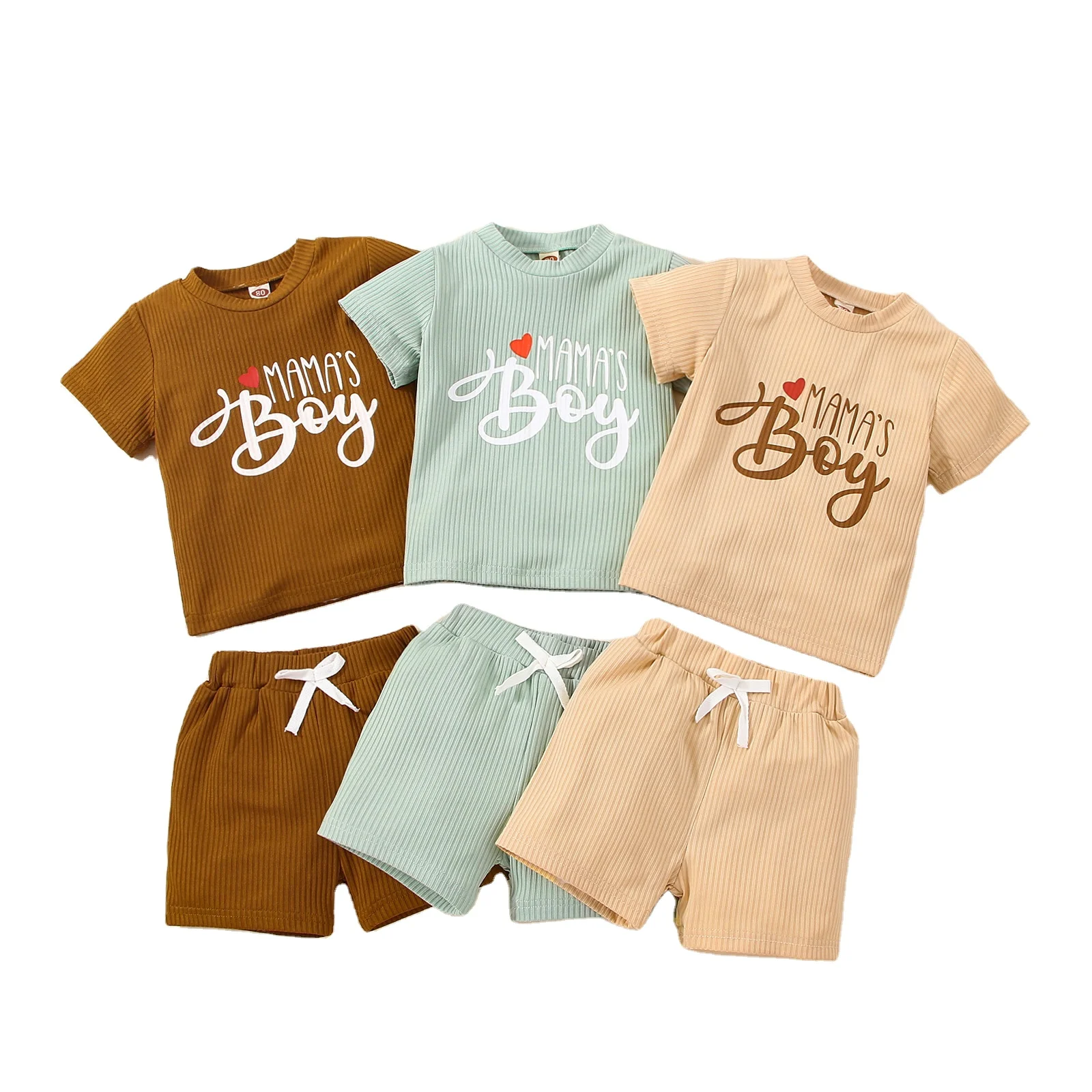 Wholesale Newborn Baby Clothing Set Cotton Waffle Fabric Kids Shorts Set Summer Baby Boy's Clothing Set
Wholesale Newborn Baby Clothing Set Cotton Waffle Fabric Kids Shorts Set Summer Baby Boy's Clothing Set