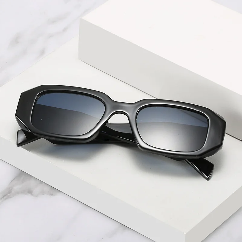 Polygonal Temples Square Frame Sunglasses 2021 Street Style Traveling Unisex Shades Sunglasses, Picture shows
Polygonal Temples Square Frame Sunglasses 2021 Street Style Traveling Unisex Shades Sunglasses, Picture shows