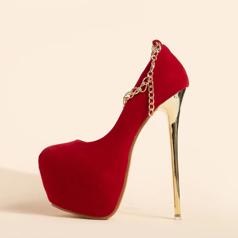 2022 new style 16CM super high heel waterproof platform sexy women's shoes size 35-42
2022 new style 16CM super high heel waterproof platform sexy women's shoes size 35-42
