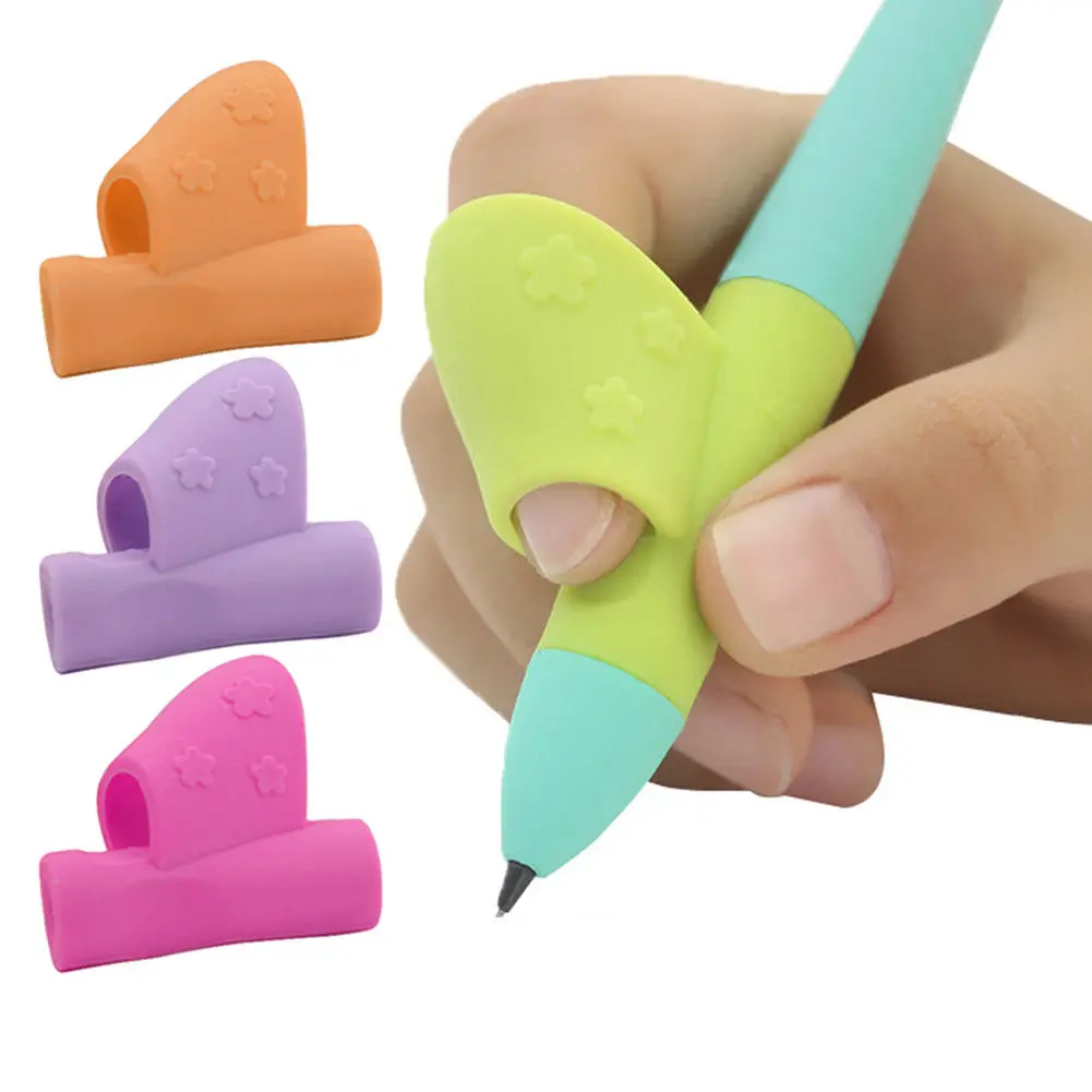 Color Random 3 Pencils Handle Right Hand Helps Children Learn Holding Pen And Writing Posture Correction Magic Fits Pencil Soft
Color Random 3 Pencils Handle Right Hand Helps Children Learn Holding Pen And Writing Posture Correction Magic Fits Pencil Soft