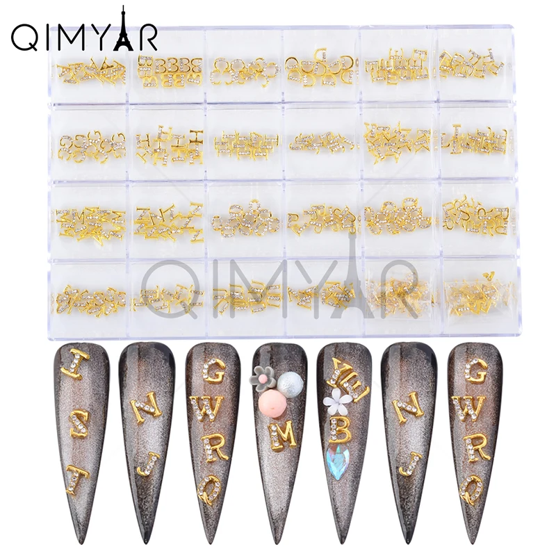 Factory price 3D Silver Rose Gold Crystal Rhinestone English Letters Nail Art Charms Zircon For Nails, As the picture
Factory price 3D Silver Rose Gold Crystal Rhinestone English Letters Nail Art Charms Zircon For Nails, As the picture