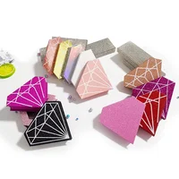 Wholesale Private Label Magnetic Empty Diamond-shaped Mink Eyelash Custom Packaging
Wholesale Private Label Magnetic Empty Diamond-shaped Mink Eyelash Custom Packaging