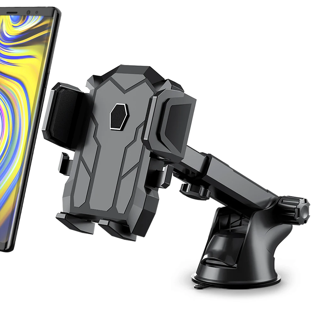 2021 New Arrival Adjustable Long Arm Car Phone Suction Mount Retractable Phone Holder, Black
2021 New Arrival Adjustable Long Arm Car Phone Suction Mount Retractable Phone Holder, Black