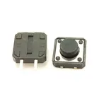Black LED Illuminated Normally Closed SMD Waterproof Tact Switch