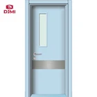Chinese Factory Aluminum Louver Solid Wood 5 Panel Interior Doors Door For Sales